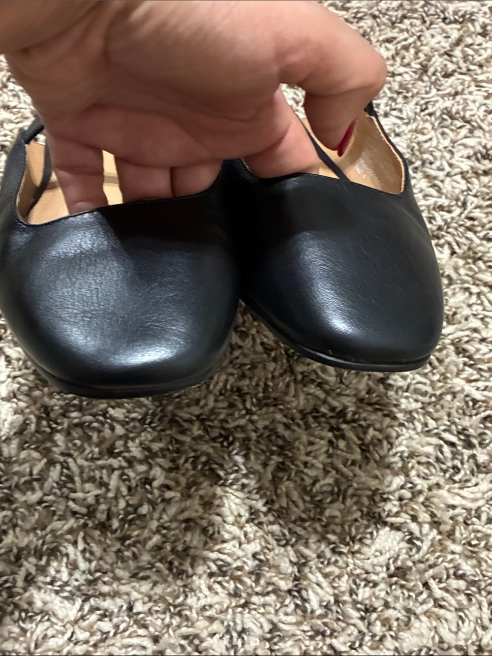 Madewell Black Leather Mary Jane Mules - Picture 10 of 13